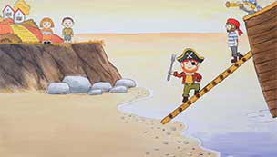 Παραμύθι: “Οι Όλο μόστρα και οι κουραμπιέδες”