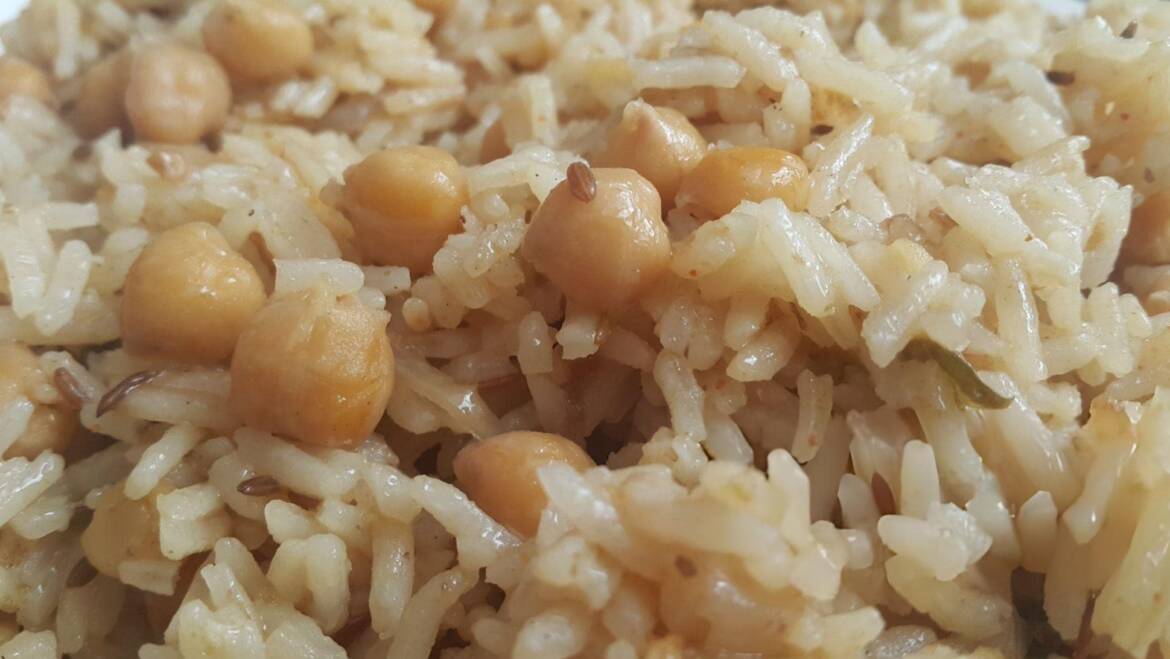 Συνταγή Πιλάφι με ρεβύθια